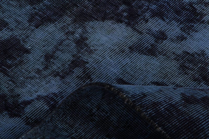 Handknuten Persisk Matta 115x170 cm Vintage - Mörkblå/Blå - Persisk matta - Orientalisk matta