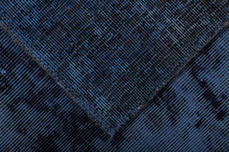Handknuten Persisk Matta 115x170 cm Vintage - Mörkblå/Blå - Persisk matta - Orientalisk matta