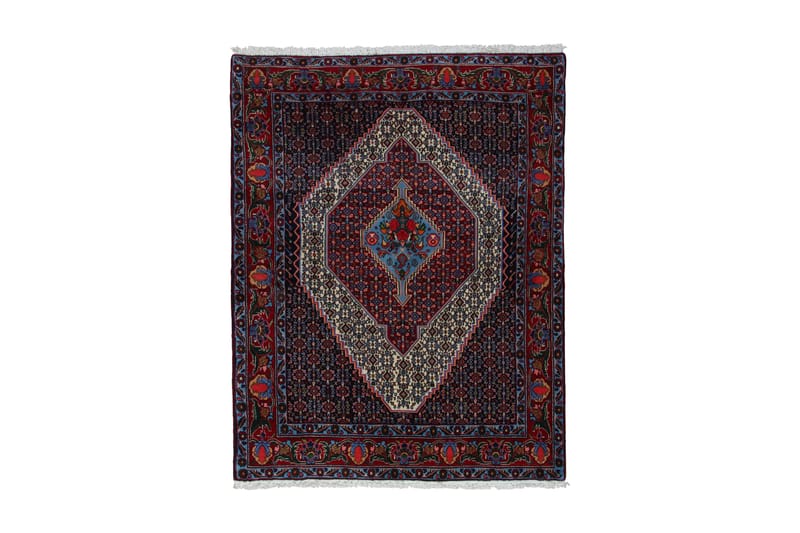 Handknuten Persisk Matta 123x157 cm Kelim - Röd/Creme - Persisk matta - Orientalisk matta
