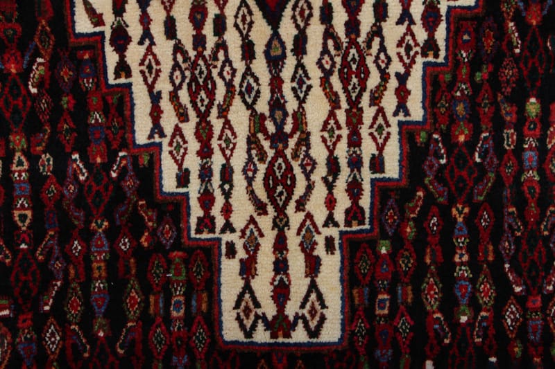 Handknuten Persisk Matta 161x328 cm - Röd/Beige - Persisk matta - Orientalisk matta