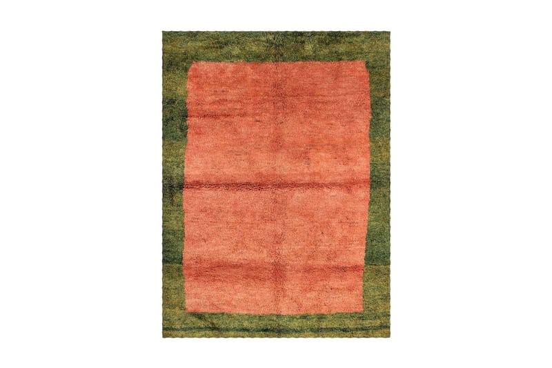 Handknuten Persisk Ullmatta 190x250 cm Gabbeh Shiraz - Rosa/Grön - Orientalisk matta - Persisk matta