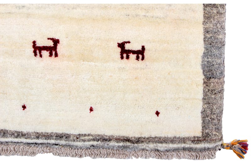 Handknuten Persisk Ullmatta 63x123 cm Kelim - Beige - Persisk matta - Orientalisk matta