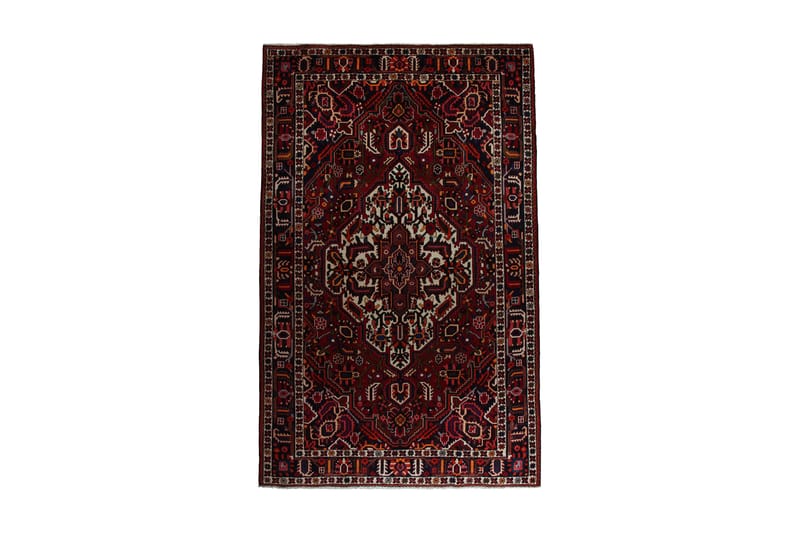 Handknuten Persisk Matta 200x320 cm Kelim - Röd/Mörkblå - Persisk matta - Orientalisk matta
