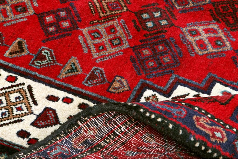 Handknuten Persisk Matta Varni 158x327 cm Kelim - Beige/Röd - Persisk matta - Orientalisk matta