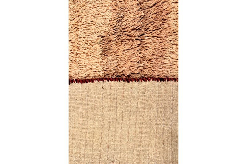 Handknuten Persisk Ullmatta 162x240 cm Gabbeh Shiraz - Beige - Persisk matta - Orientalisk matta