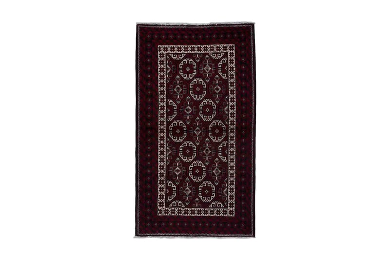Handknuten Persisk Matta Våg 102x190 cm Kelim - Röd/Svart - Orientalisk matta - Persisk matta