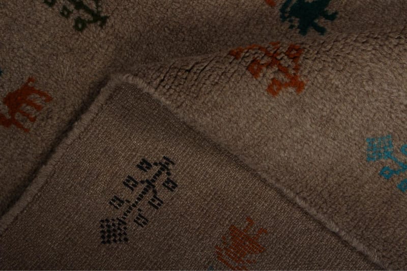 Handknuten Persisk Nålmatta 104x140 cm Kelim - Beige - Persisk matta - Orientalisk matta