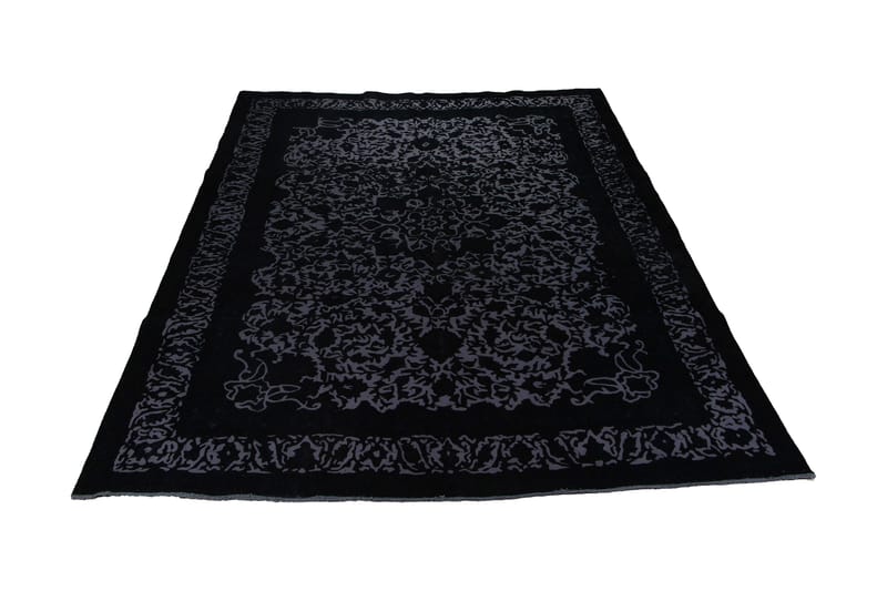 Handknuten Persisk Ullmatta 282x385 cm Vintage - Mörkgrön - Orientalisk matta - Persisk matta