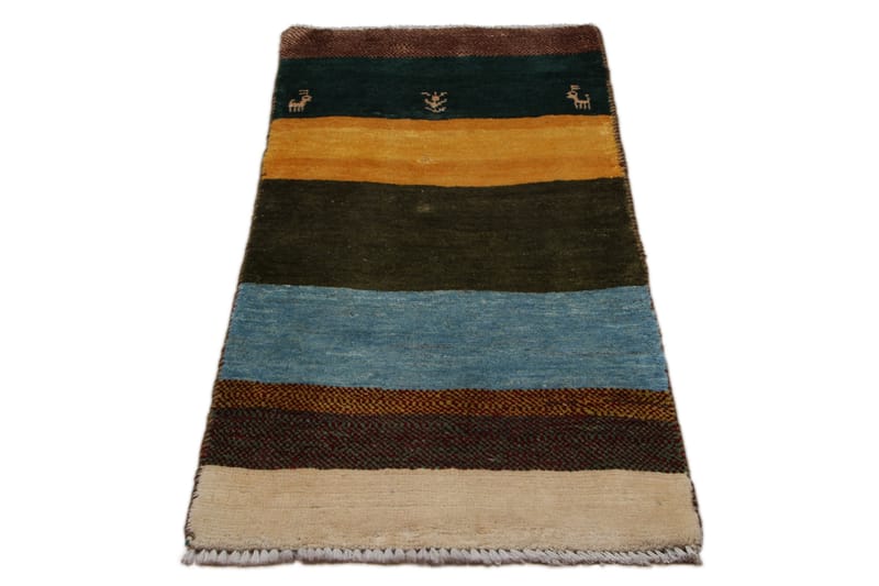 Handknuten Persisk Ullmatta 65x134 cm Kelim - Flerfärgad - Persisk matta - Orientalisk matta