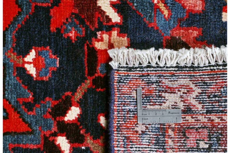 Handknuten Persisk Matta 306x386 cm - Röd/Mörkblå - Persisk matta - Orientalisk matta