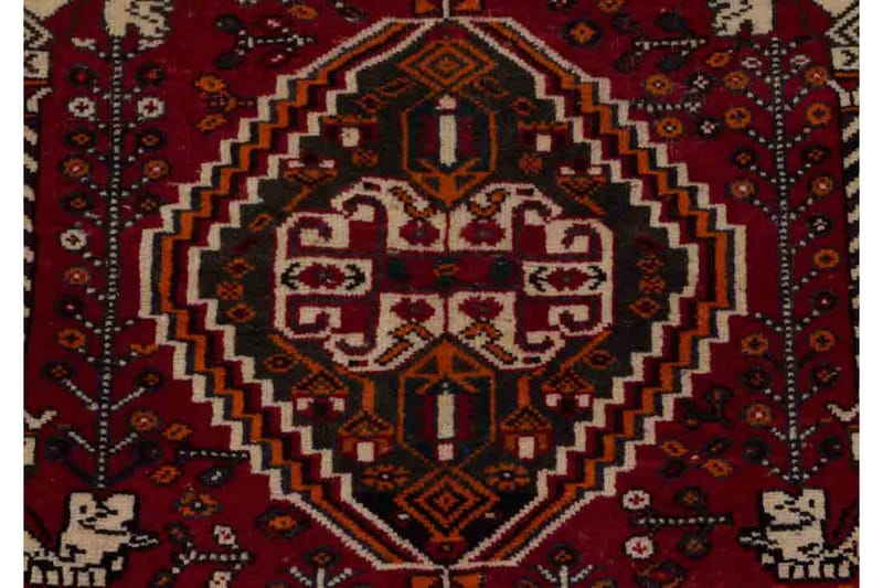 Handknuten Persisk Matta 109x160 cm - Röd/Svart - Persisk matta - Orientalisk matta