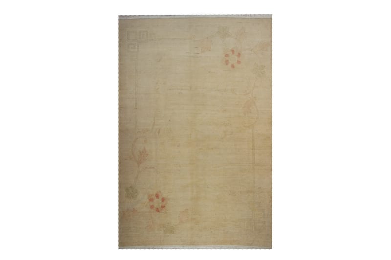 Handknuten Persisk Ullmatta 211x309 cm Gabbeh Shiraz - Beige - Persisk matta - Orientalisk matta