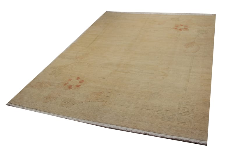 Handknuten Persisk Ullmatta 211x309 cm Gabbeh Shiraz - Beige - Persisk matta - Orientalisk matta