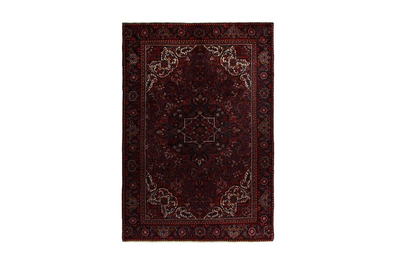 Handknuten Persisk Matta 198x298 cm Kelim - Röd/Mörkblå - Persisk matta - Orientalisk matta