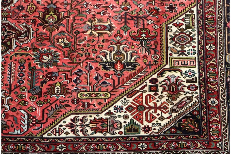 Handknuten Persisk Matta 208x211 cm Kelim - Röd/Mörkblå - Persisk matta - Orientalisk matta
