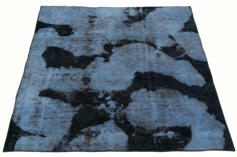 Handknuten Persisk Matta 172x220 cm Vintage - Blå/Mörkblå - Persisk matta - Orientalisk matta