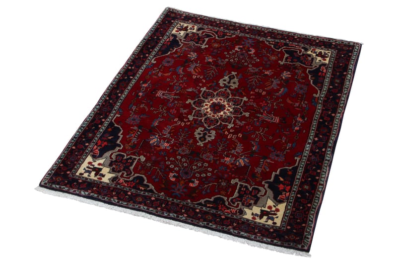 Handknuten Persisk Matta 119x156 cm Kelim - Röd/Mörkblå - Persisk matta - Orientalisk matta
