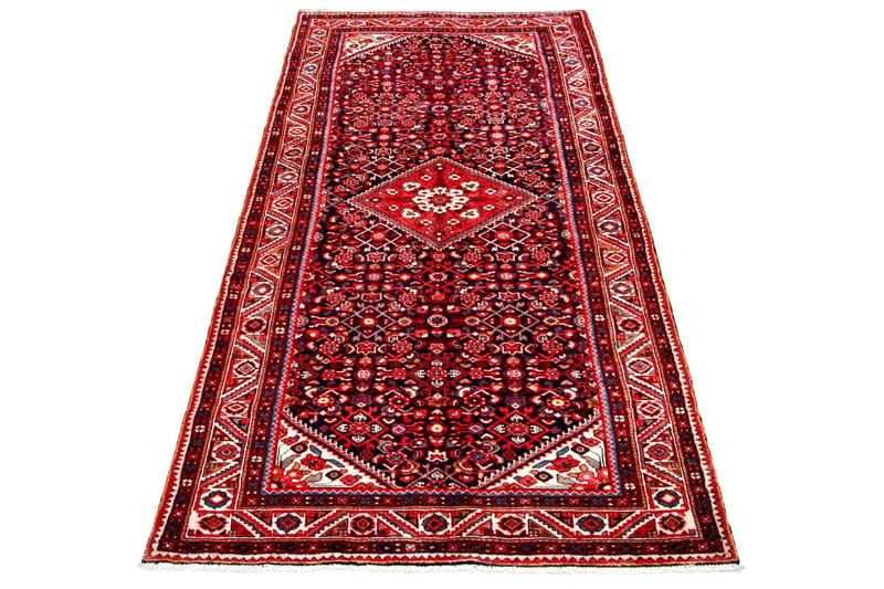 Handknuten Persisk Matta 150x321 cm - Röd/Beige - Persisk matta - Orientalisk matta