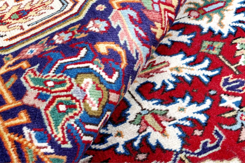 Handknuten Persisk Patinamatta 235x325 cm - Mörkblå/Röd - Persisk matta - Orientalisk matta