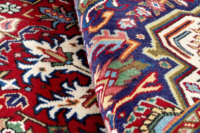 Handknuten Persisk Patinamatta 235x325 cm - Mörkblå/Röd - Persisk matta - Orientalisk matta