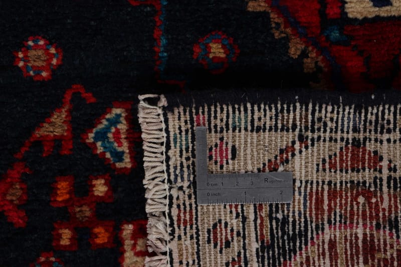 Handknuten Persisk Matta 141x261 cm - Mörkblå - Persisk matta - Orientalisk matta