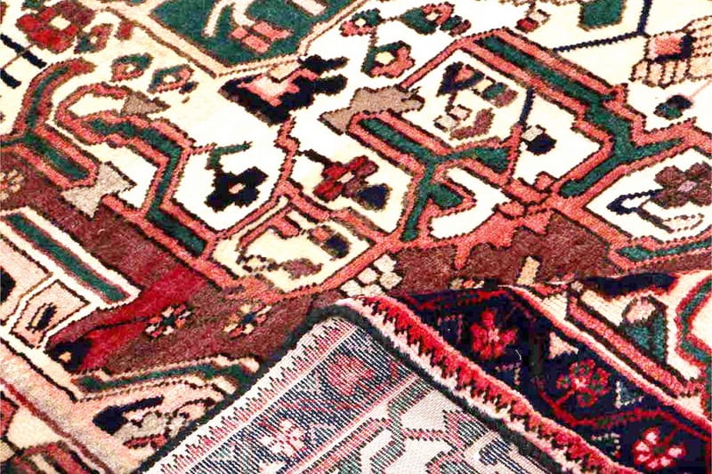 Handknuten Persisk Matta 165x324 cm - Röd/Beige - Persisk matta - Orientalisk matta