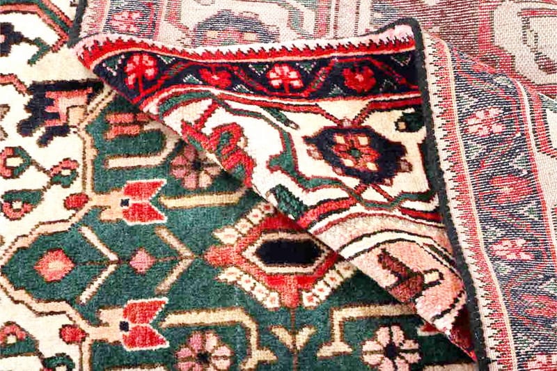 Handknuten Persisk Matta 165x324 cm - Röd/Beige - Persisk matta - Orientalisk matta