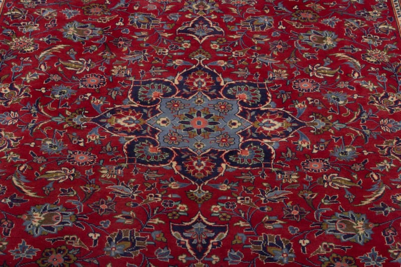 Handknuten Persisk Matta 216x314 cm - Röd/Mörkblå - Persisk matta - Orientalisk matta