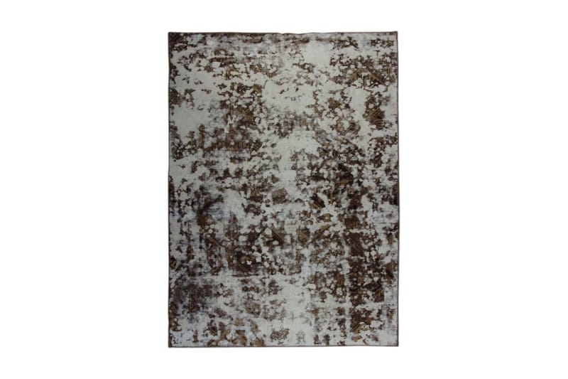 Handknuten Persisk Matta 186x235 cm Vintage - Beige/Brun - Persisk matta - Orientalisk matta