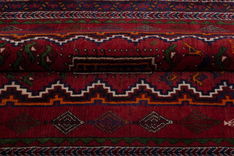 Handknuten Persisk Matta 115x172 cm - Röd/Svart - Persisk matta - Orientalisk matta