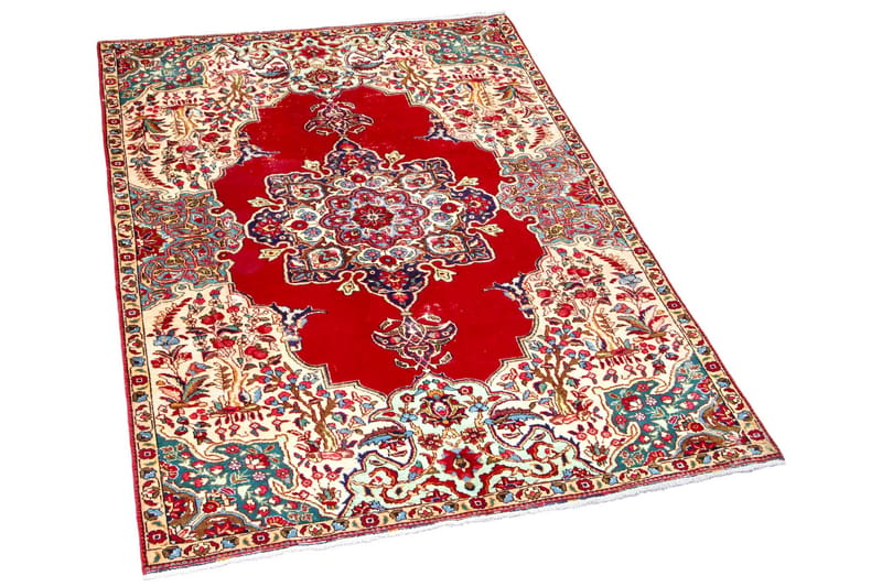 Handknuten Persisk Matta 160x244 cm Kelim - Röd/Beige - Persisk matta - Orientalisk matta