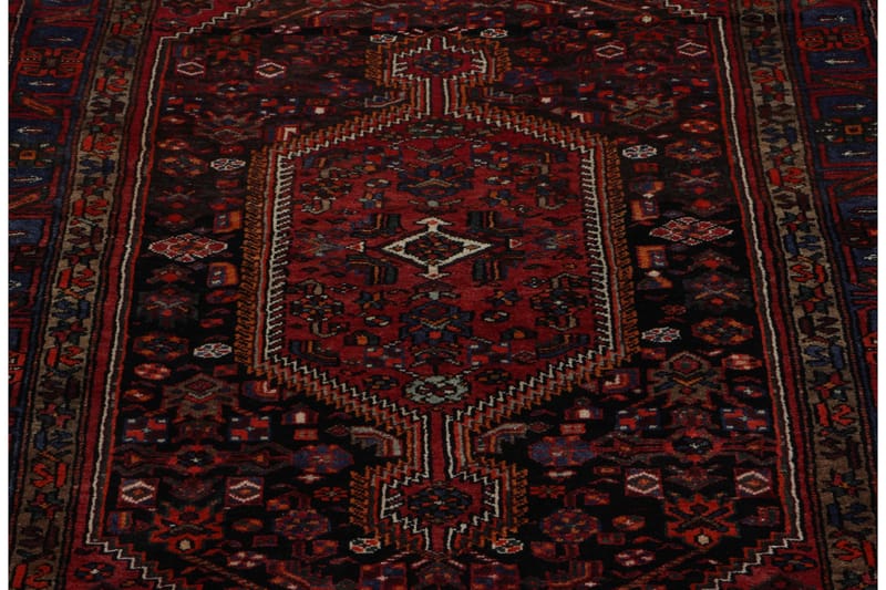Handknuten Persisk Matta 154x235 cm - Mörkblå/Röd - Orientalisk matta - Persisk matta