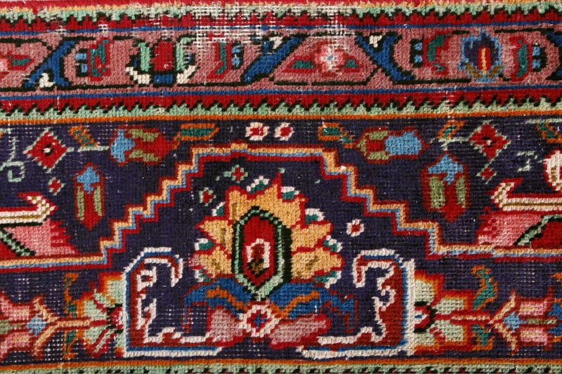 Handknuten Persisk Matta 295x368 cm Kelim - Röd/Mörkblå - Persisk matta - Orientalisk matta