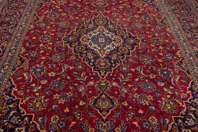 Handknuten Persisk Matta 242x347 cm Kelim - Röd/Mörkblå - Persisk matta - Orientalisk matta