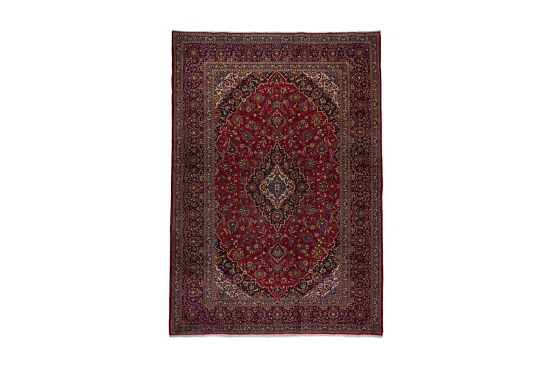 Handknuten Persisk Matta 242x347 cm Kelim - Röd/Mörkblå - Persisk matta - Orientalisk matta