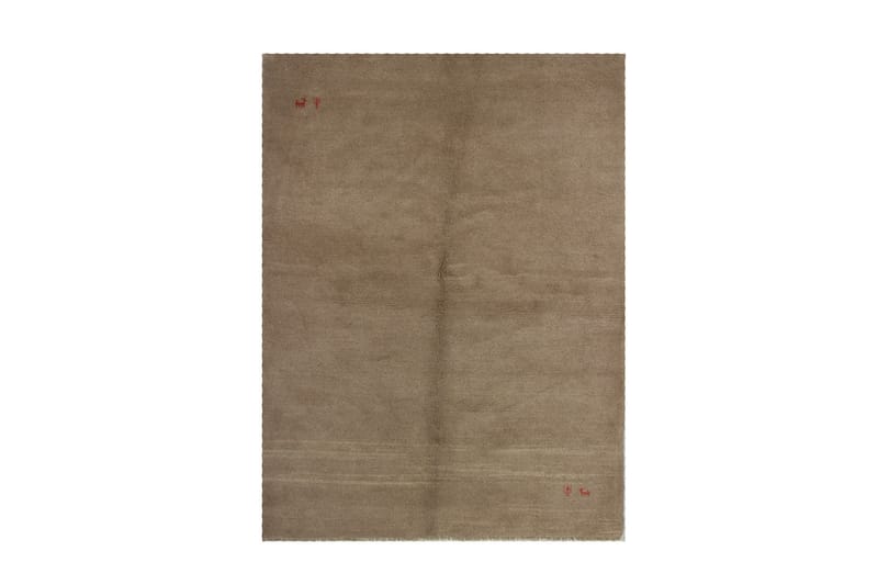 Handknuten Persisk Ullmatta 175x235 cm Gabbeh Shiraz - Beige - Persisk matta - Orientalisk matta