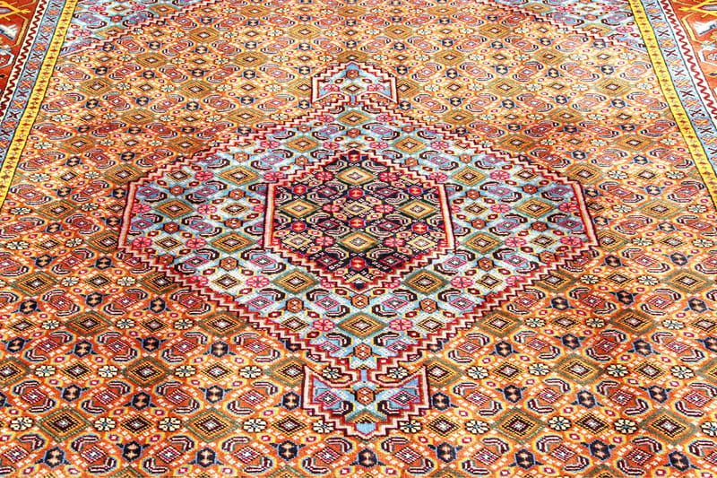 Handknuten Persisk Matta 197x288 cm - Koppar/Brun - Orientalisk matta - Persisk matta