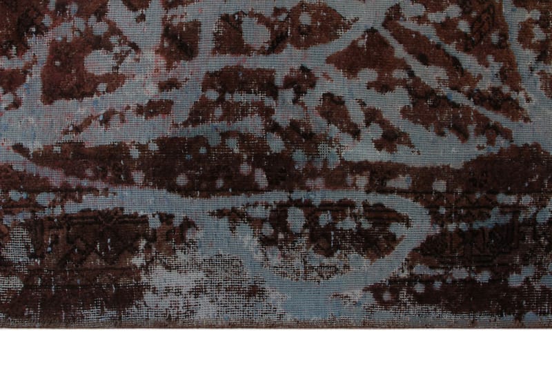Handknuten Persisk Matta 140x190 cm Vintage - Blå/Brun - Persisk matta - Orientalisk matta