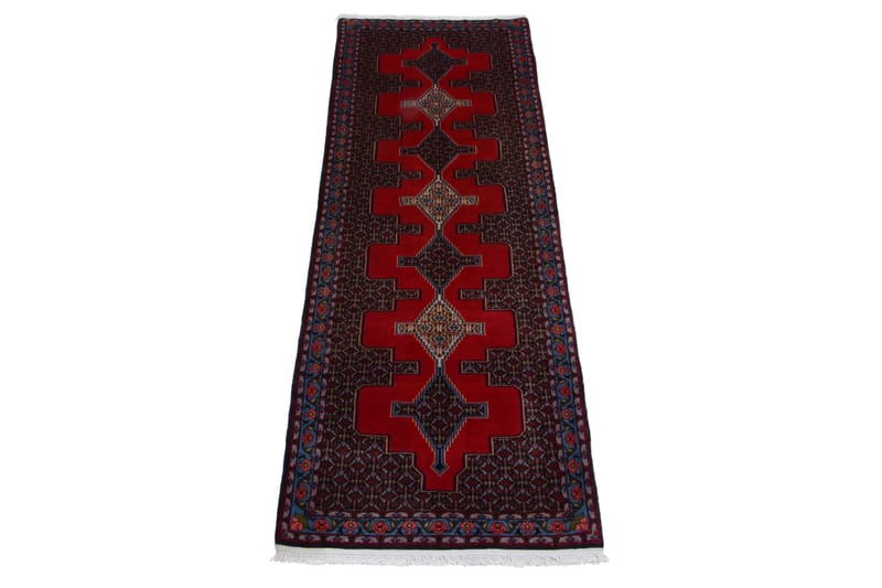 Handknuten Persisk Matta 91x294 cm - Röd/Blå - Persisk matta - Orientalisk matta