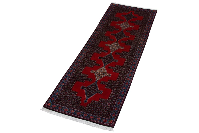 Handknuten Persisk Matta 91x294 cm - Röd/Blå - Persisk matta - Orientalisk matta