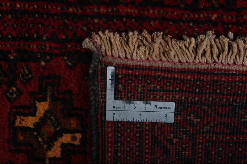 Handknuten Persisk Matta 77x205 cm - Röd/Svart - Persisk matta - Orientalisk matta