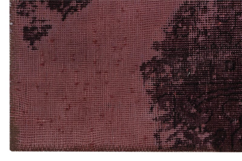Handknuten Persisk Matta 100x150 cm Vintage - Rosa/Mörkröd - Persisk matta - Orientalisk matta