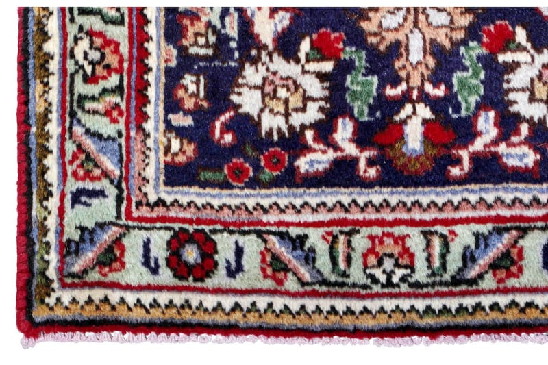 Handknuten Persisk Patinamatta 244x340 cm - Röd/Mörkblå - Persisk matta - Orientalisk matta