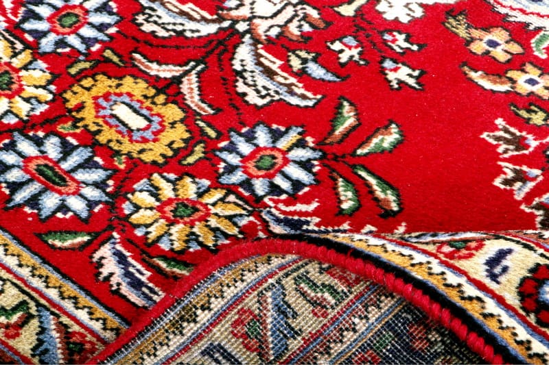 Handknuten Persisk Patinamatta 244x340 cm - Röd/Mörkblå - Persisk matta - Orientalisk matta