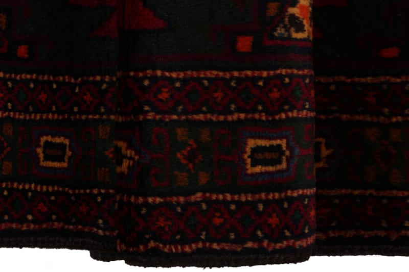 Handknuten Persisk Matta 73x214 cm - Röd/Grön - Persisk matta - Orientalisk matta