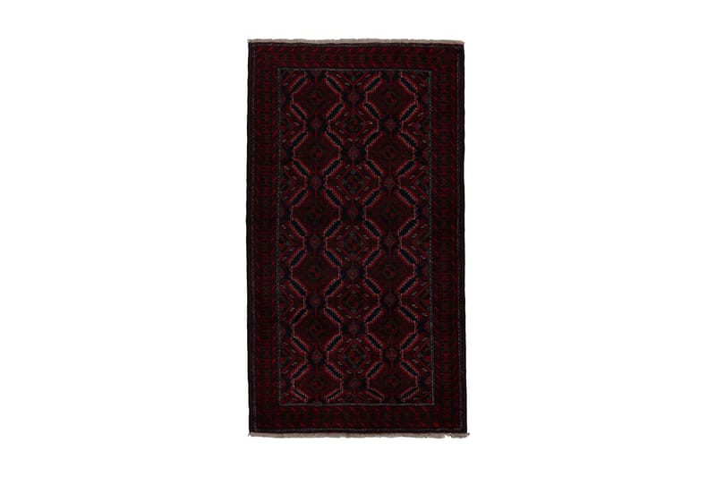Handknuten Persisk Matta 103x190 cm Kelim - Röd/Svart - Persisk matta - Orientalisk matta