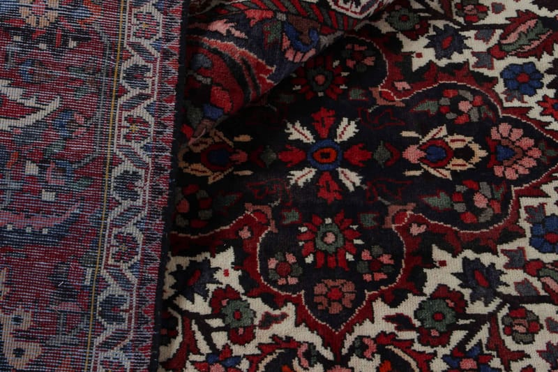 Handknuten Persisk Matta 217x318 cm - Röd/Beige - Persisk matta - Orientalisk matta