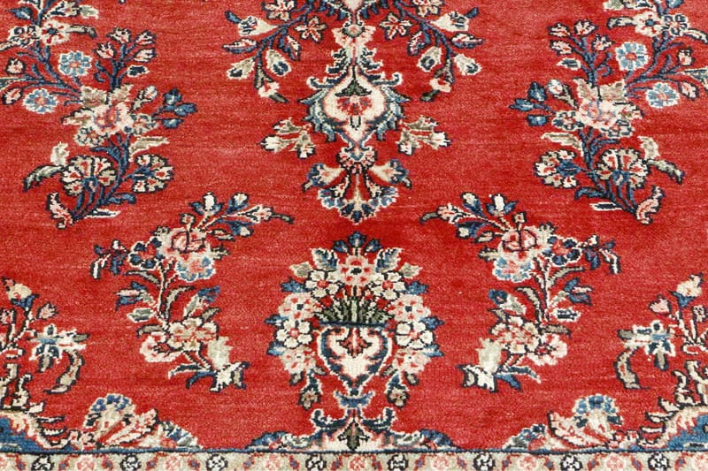 Handknuten Persisk Matta 277x358 cm - Röd/Beige - Persisk matta - Orientalisk matta