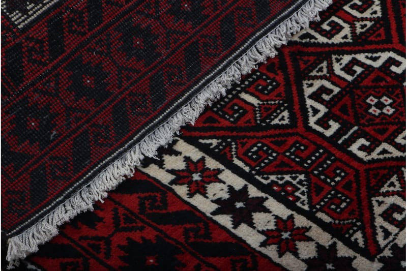Handknuten Persisk Matta 103x189 cm Kelim - Röd/Svart - Persisk matta - Orientalisk matta