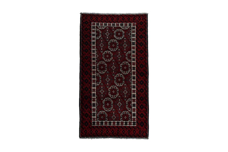Handknuten Persisk Matta 103x189 cm Kelim - Röd/Svart - Persisk matta - Orientalisk matta